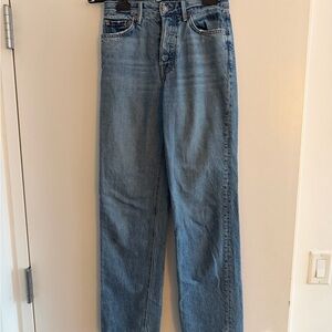 GRLFRND Light Blue Boyfriend Jeans